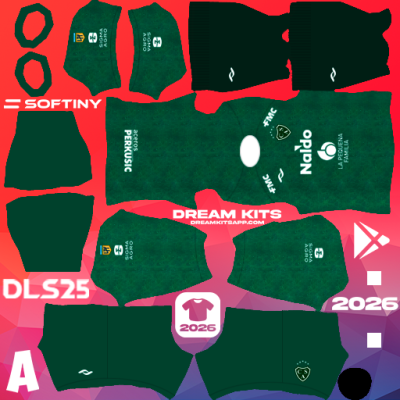 Kit Home CA Sarmiento 2025 Dream League Soccer / DLS 2025