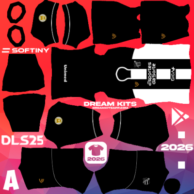 Kit Home Ceará 2025 Dream League Soccer / DLS 2025