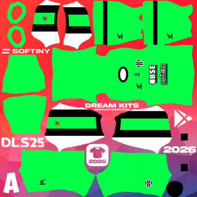 Kit GK Away Central Córdoba 2025 Dream League Soccer / DLS 2025