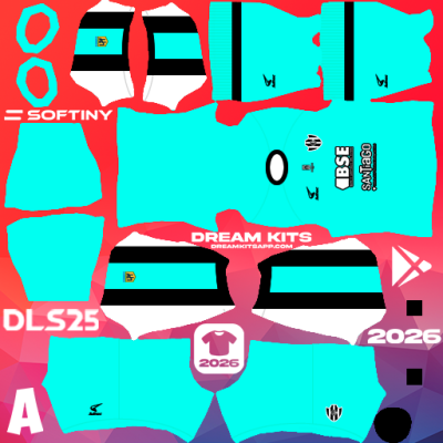 Kit GK Third Central Córdoba 2025 Dream League Soccer / DLS 2025