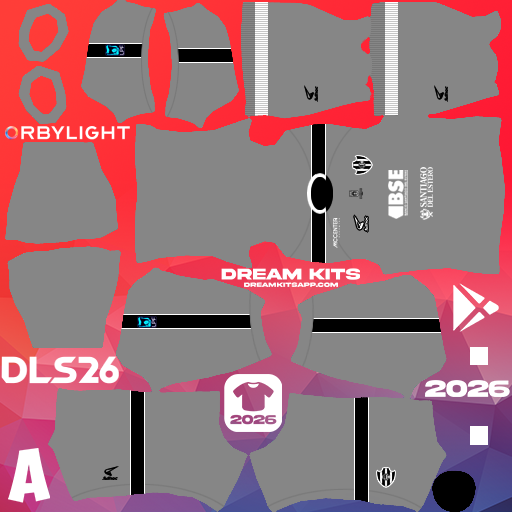 Kit / Équipement Gardien de but Troisième Central Córdoba 2026 Dream League Soccer / DLS 2026 512x512 PNG