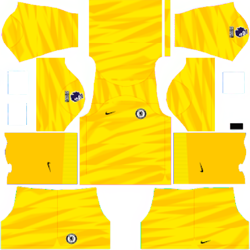 Chelsea GK Away kit 2023-2024 Dream League Soccer 2019 / FTS