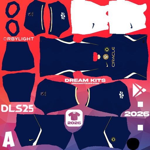 Kit Home Chelsea 2026-2027 Dream League Soccer / DLS 2026 512x512 PNG