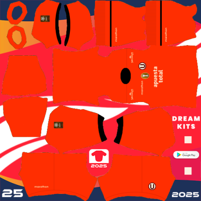 Kit / Équipement GB Extérieur Club Universitario 2025 Dream League Soccer / DLS 2025