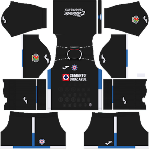 Cruz Azul Third kit 2022-2023 Dream League Soccer 2019 / FTS