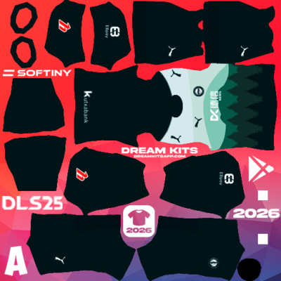Kit Third Deportivo Alavés 2025-2026 Dream League Soccer / DLS 2025