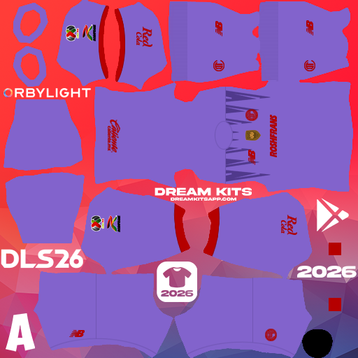 Kit / Équipement Gardien de but Troisième Deportivo Toluca FC 2025-2026 Dream League Soccer / DLS 2026 512x512 PNG