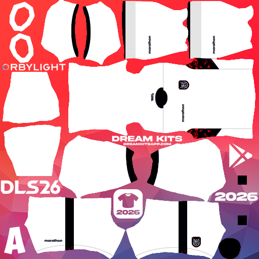 Kit / Équipement Troisième Ecuador 2026 Dream League Soccer / DLS 2026 512x512 PNG