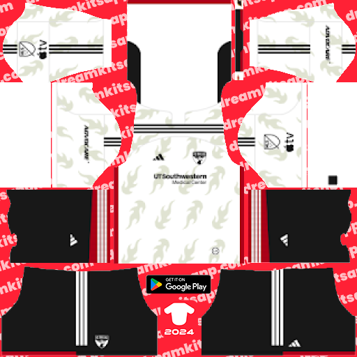 FC Dallas Away kit 2023 Dream League Soccer 2019 / FTS