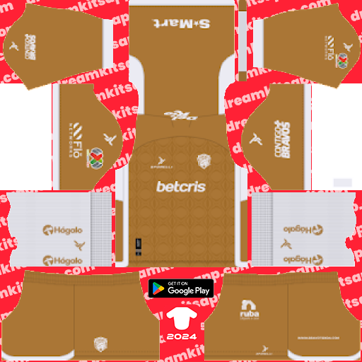 FC Juárez Bravos GK Home kit 2023-2024 Dream League Soccer 2019 / FTS