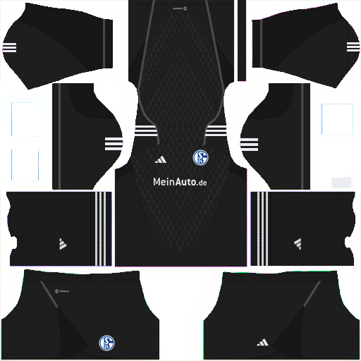 FC Schalke 04 GK Home kit 2023-2024 Dream League Soccer 2019 / FTS