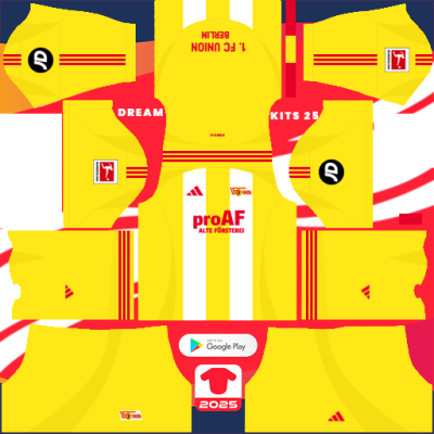 FC Union Berlin Third kit 2024-2025 Dream League Soccer 2019 / FTS