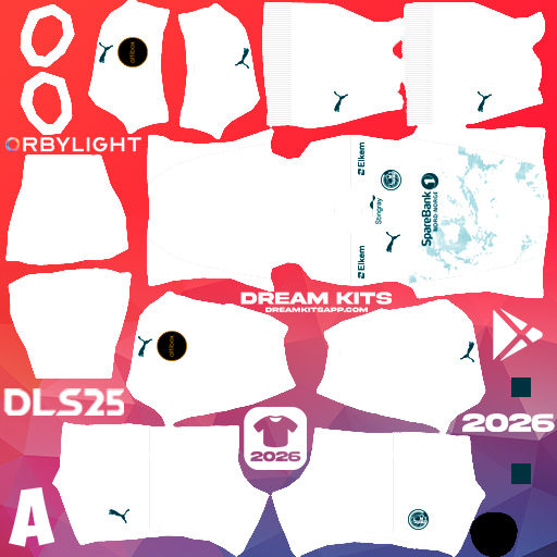 Kit Third FK Bodø/Glimt 2025-2026 Dream League Soccer / DLS 2026 512x512 PNG