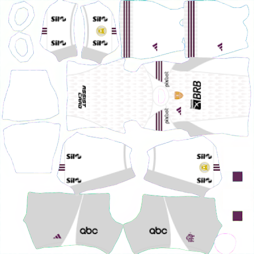 Flamengo GK Home kit 2023 Dream League Soccer 2025