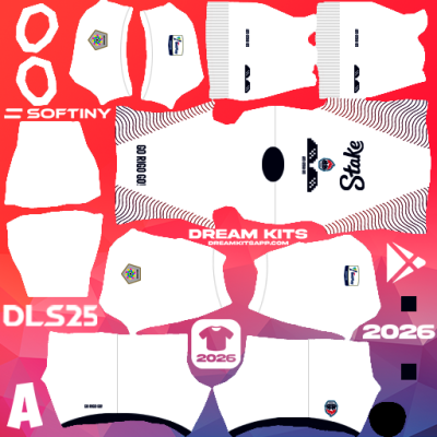 Kit Home Fortaleza CEIF 2025 Dream League Soccer / DLS 2025