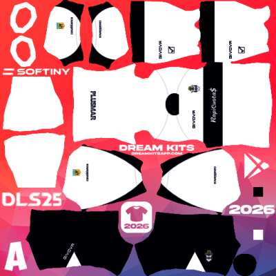 Kit Home Gimnasia y Esgrima 2025 Dream League Soccer / DLS 2025