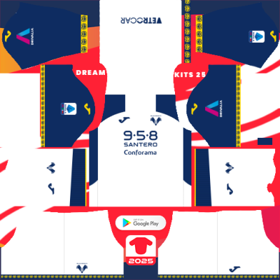 Hellas Verona FC Away kit 2024-2025 Dream League Soccer 2019 / FTS