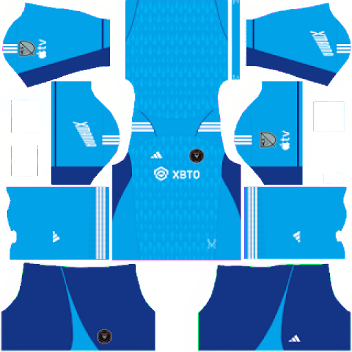 Kit / Uniforme POR Visitante Inter Miami 2023 Dream League Soccer 2019 / FTS