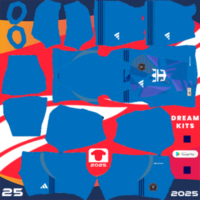 Kit GK Away Inter Miami 2025 Dream League Soccer 2025