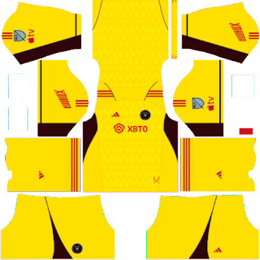 Kit / Uniforme POR Local Inter Miami 2023 Dream League Soccer 2019 / FTS