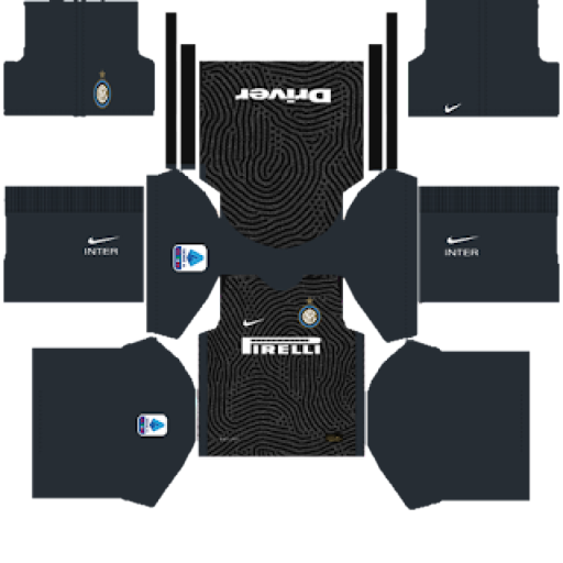 Kit / Uniforme POR Local Inter Milan 2020-2021 Dream League Soccer Classic