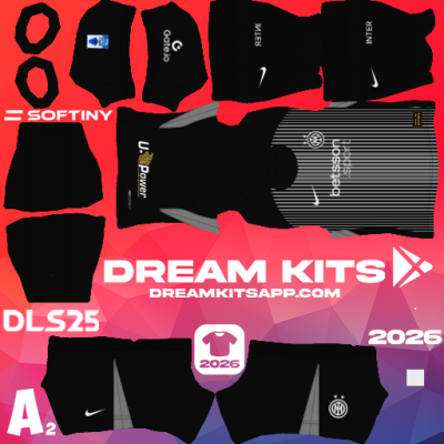 Kit GK Third Inter Milan 2025-2026 Dream League Soccer / DLS 2025