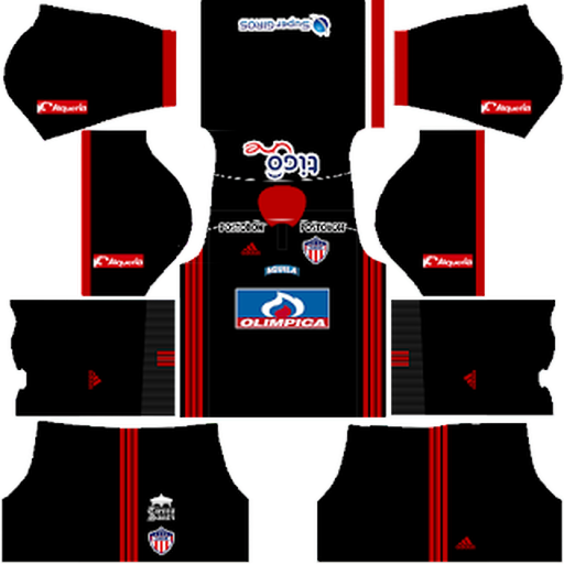 Kit / Uniforme Visitante Junior 2022 Dream League Soccer 2019 / FTS