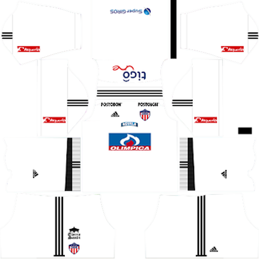 Kit / Uniforme POR Visitante Junior 2022 Dream League Soccer 2019 / FTS