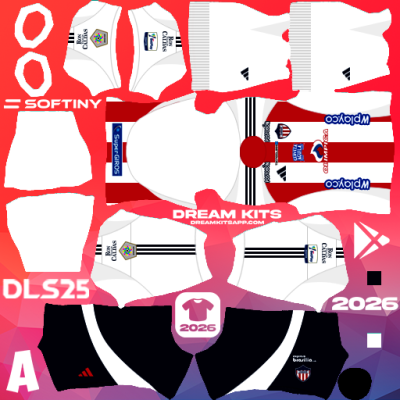 Kit Home Junior 2025 Dream League Soccer / DLS 2025