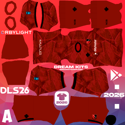 Kit Goalkeeper Third Newell's Old Boys 2026 Dream League Soccer / DLS 2026 512x512 PNG