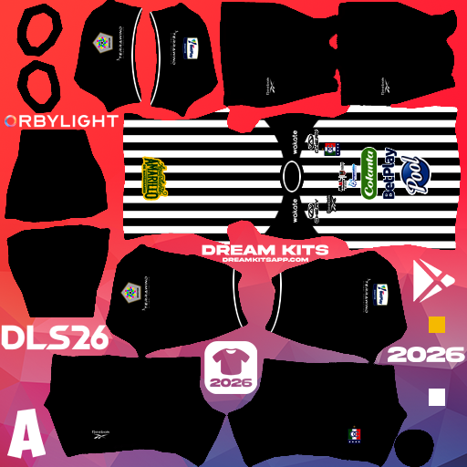 Kit Away Once Caldas 2026 Dream League Soccer / DLS 2026 512x512 PNG