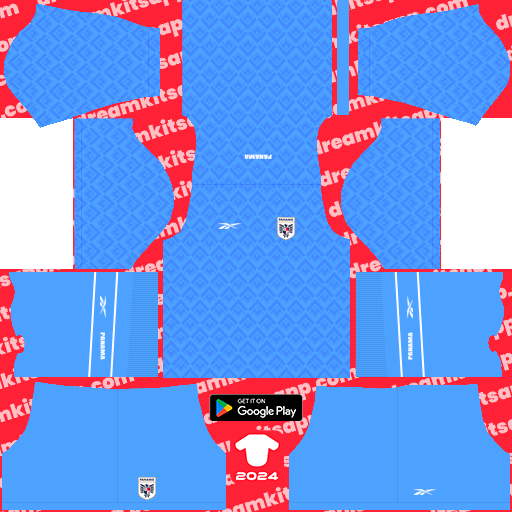 Panamá GK Away kit 2024 Dream League Soccer 2019 / FTS