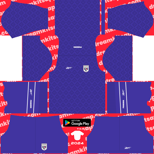 Panamá GK Home kit 2024 Dream League Soccer 2019 / FTS