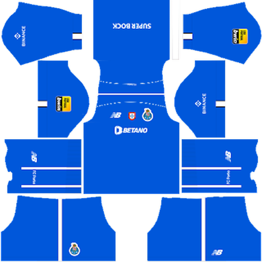 Porto Third kit 2022-2023 Dream League Soccer 2019 / FTS