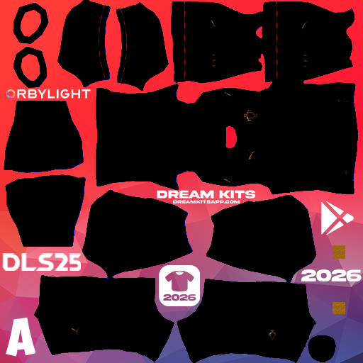 Kit Third Portugal 2026 Dream League Soccer / DLS 2026 512x512 PNG