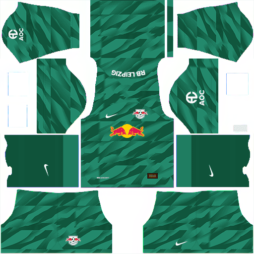 RB Leipzig GK Home kit 2023-2024 Dream League Soccer 2019 / FTS