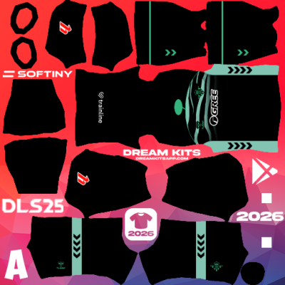 Kit Third Real Betis FC 2025-2026 Dream League Soccer / DLS 2025