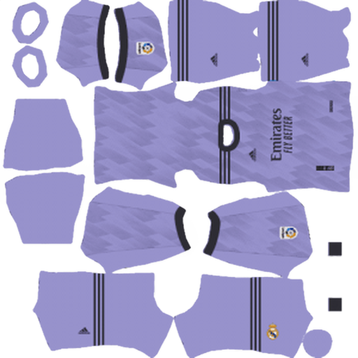 Real Madrid Away kit 2022-2023 Dream League Soccer 2025