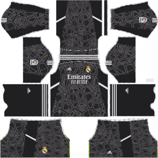 Real Madrid GK Away kit 2022-2023 Dream League Soccer 2019 / FTS