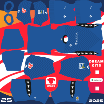 Kit GK Away Real Sociedad 2024-2025 Dream League Soccer 2025