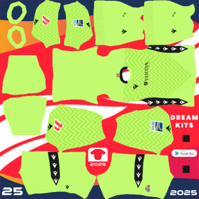 Kit GK Third Real Sociedad 2024-2025 Dream League Soccer 2025