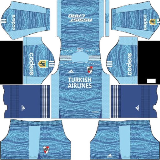 River Plate GK Away kit 2022 Dream League Soccer 2019 / FTS