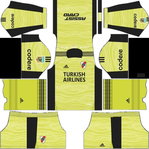 River Plate GK Third kit 2022 Dream League Soccer 2019 / FTS