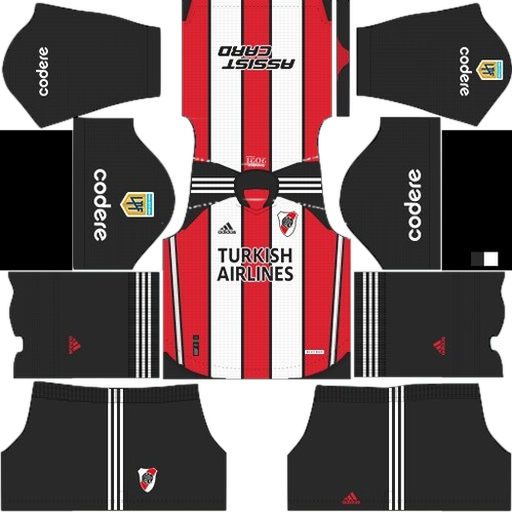 River Plate Third kit 2022 Dream League Soccer 2019 / FTS