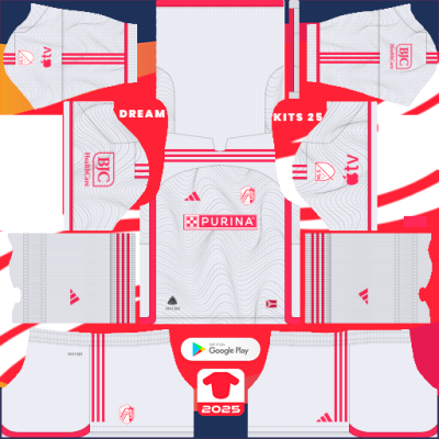 Saint Louis City SC Away kit 2024-2025 Dream League Soccer 2019 / FTS