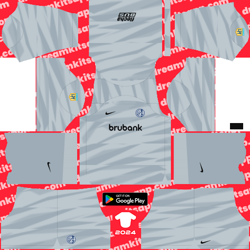 San Lorenzo GK Third kit 2024 Dream League Soccer 2019 / FTS