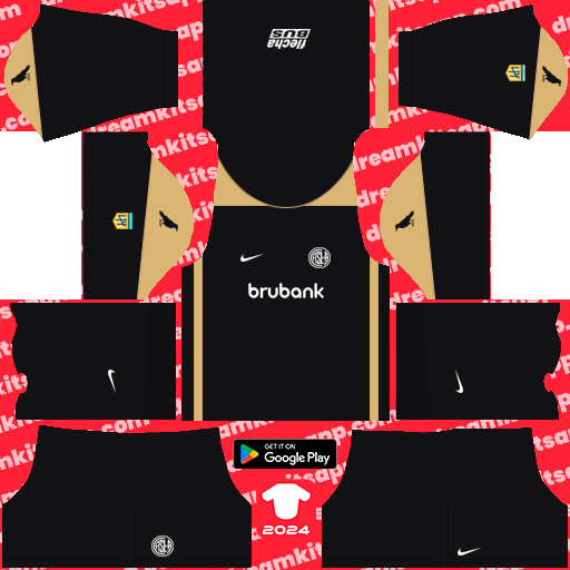 San Lorenzo Third kit 2024 Dream League Soccer 2019 / FTS