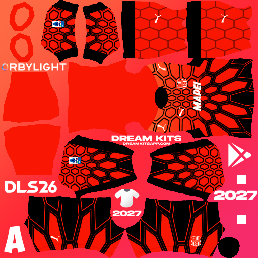 Kit Goalkeeper Home Sassuolo 2026-2027 Dream League Soccer / DLS 2026 512x512 PNG