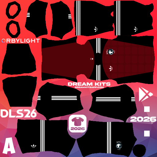 Kit Goalkeeper Away Saudi Arabia 2026 Dream League Soccer / DLS 2026 512x512 PNG