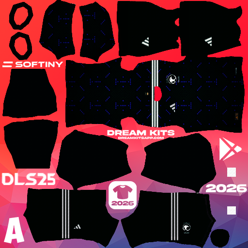 Kit Home Saudi Arabia 2026 Dream League Soccer / DLS 2025 512x512 PNG
